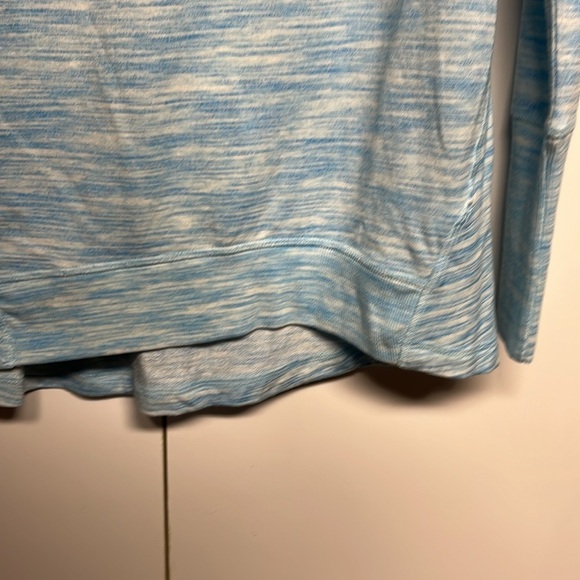 Champion Blue Ribbed Long Sleeve T-Shirt - Picture 3 of 9